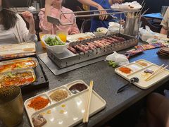 -長壹旋转烤吧 农家鸡火锅