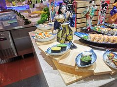 自助取餐区-锤头鲨毛肚海鲜烤肉自助餐厅(国购广场店)