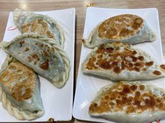 韭菜鸡蛋盒子-嘉和一品粥(马家堡店)