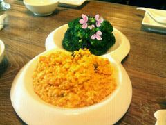 蟹粉蛋黄花菜-旅马餐厅(茅家埠店)