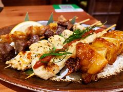 鸡肉串5种拼盘-鸟鸣门屋台料理(金帝银泰店)