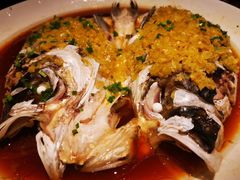 剁椒鱼头-绿茶餐厅(松江万达店)
