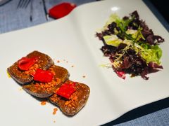 辣味低温碳烤牛舌配红彩椒-弦月窗LUNETTE BY AMANDA(复兴路店)