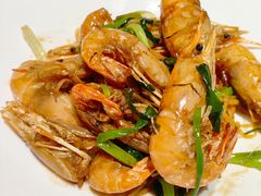 25秒油爆芥味罗氏虾-小厨娘淮扬菜(天印大道店)