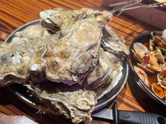 高压锅竹笼蒸蚝-蚝堡海鲜·威海菜·海肠捞饭·烧烤·亚洲吃蚝公司(幸福门店)