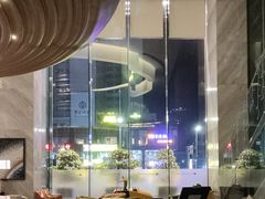 -深圳温德姆至尊酒店·大堂吧·户外花园