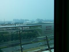 阳台，没拿湖景-苏州金鸡湖中茵皇冠假日酒店