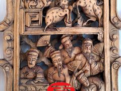 木雕&nbsp;門板-百韵古今家具文物饰品