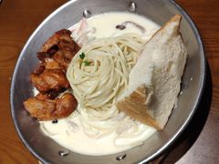 烤鸡肉奶油意面-赤火牛排(金狮广场店)