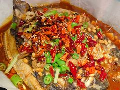 肥肠香辣清江鱼-鱼鼎香烤鱼火锅(华发商都店)