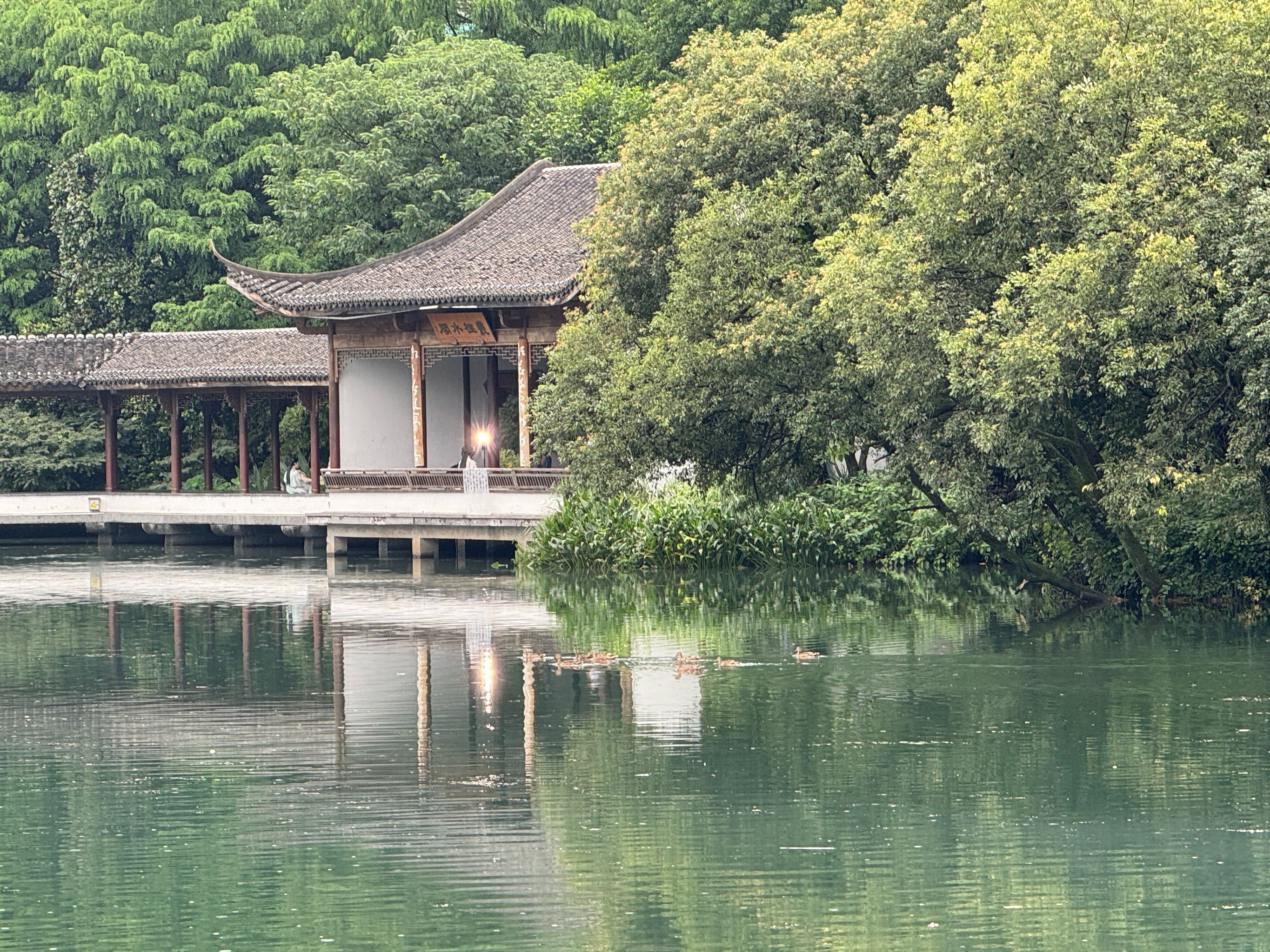 雨天西湖美景图片图片