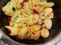 生炒有机菜花-大树餐厅(益田假日店)