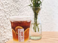 青柠气泡冷萃-Cafe on warm(丹霞店)