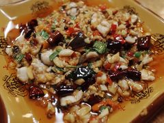 油炝毛肚-玛扎烧烤私房菜