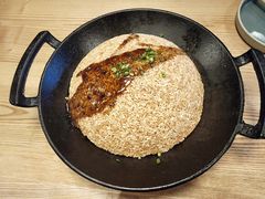 一个锅巴和时蔬-薇酌饮·陕西菜(南门外店)