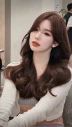 -INS羽毛接发·巴黎画染