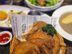 椒盐鸡翅配薯条-MOSSO德国餐厅·音乐酒吧(环宇荟店)