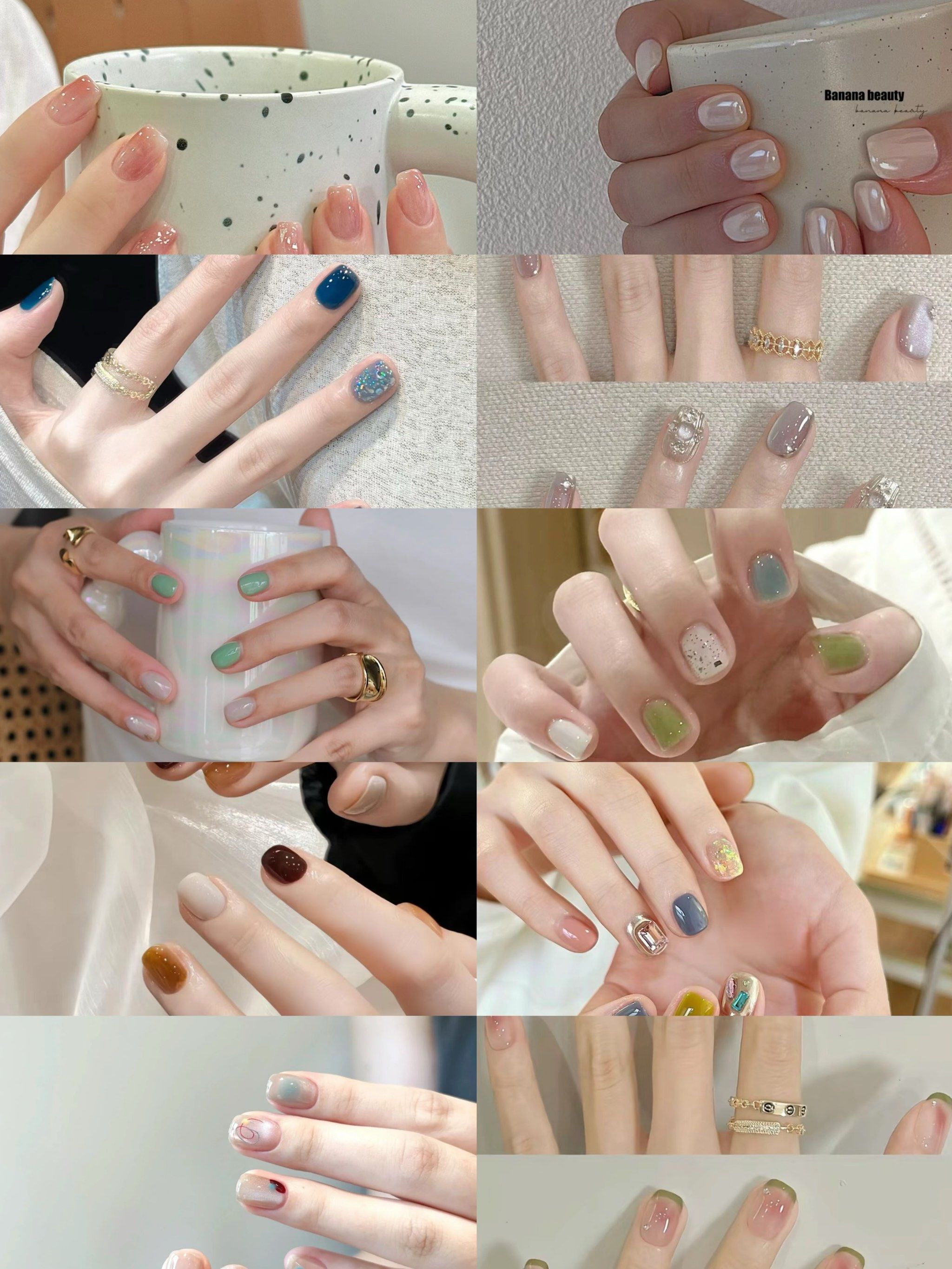 哇!这十款特地为夏天而生的美甲太棒了!