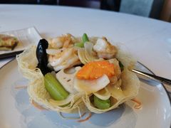 金盏虾球炒爽菜-三号黄浦会Canton Table