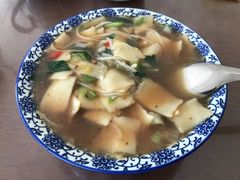 传统手工面片-阿法柯柴火鸡羊肉面片馆