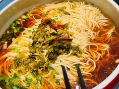 红汤雪菜肉丝面-二十八里太湖船菜(吉祥路店)