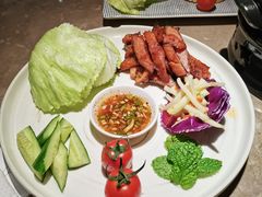 蜜汁炭烧猪颈肉-星叶·东南亚料理(温州万象城店)