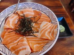 三文鱼盖饭-百步拉面