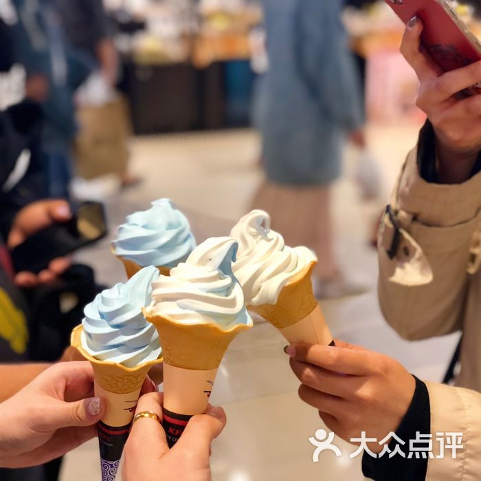 肯德基甜品站海盐原味双拼圆筒图片-北京快餐简餐-大众点评网