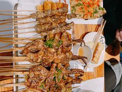烤鲜鱿鱼-木屋烧烤(万德庄店)
