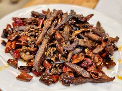 干煸牦牛肉丝-草原三宝汤锅