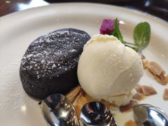 熔岩巧克力配冰激凌-IL Forno 意坊·意大利餐厅(温州万象城店)