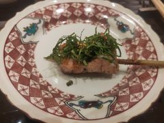 紫苏梅子鸡腿肉-辉·四季料亭·怀石料理·深夜食堂烧鸟·Omakase