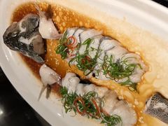 古法盘龙蒸深海虎斑鱼-花锦堂·隐庐