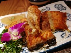 黑椒监烧三文鱼骨-渔井食堂(新洲店)