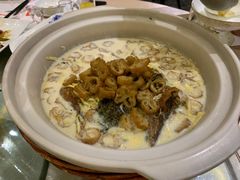 豆浆笋壳鱼-上海皇廷花园酒店·御宴中餐厅