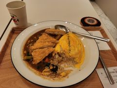 炸虾排咖喱蛋包饭-池奈·咖喱蛋包饭(熙地港店)