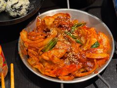 炭烤五花肉-吴草鸡爪오초닭발(城阳总店)