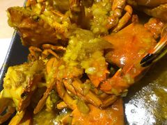 特色花盖蟹（蒜香味）-街角等你.大连海鲜烧烤(西安路店)