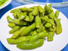 盐水毛豆-夏军农家乐