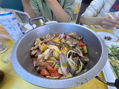 -炕锅羊肉土火锅面片大王