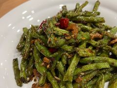 肉末干煸四季豆-宏状元现熬粥·京味菜(黄寺大街店)