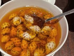古越陈酿煮花螺-杭州西子湖四季酒店·金沙厅
