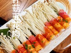 -明洞阿姨·韩式酱蟹烤肉·创意料理(三元桥店)