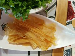 炸豆油皮-南城十里潮汕鲜牛火锅·鲜虾生滚粥(融汇老商埠店)