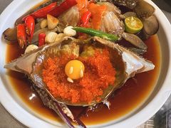 -草家酱蟹炭火烤肉店(珲春南路一店)