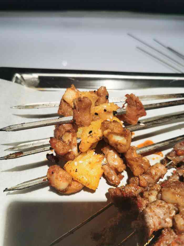 碎怂烤肉(钟楼观景店)-"@嗯戳戳 安利的烤肉店～期待好久～首.