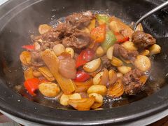 金瓜烧肉炒米膳-御仙都北京菜馆·烤鸭店(双井店)