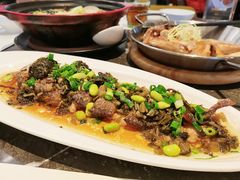 雪菜黄花鱼蒸肉饼-港丽餐厅(高德置地店)