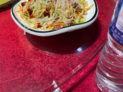 酸辣豆芽-老磨油饼(高陵店)