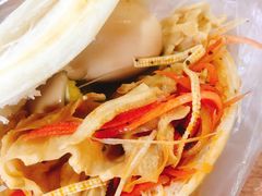 鸡蛋花干夹馍-王家凉皮(文化新天地店)